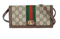 Ophidia 2 Way Belt Bag, Canvas, Beige, 723619, B/DB/S, 4*